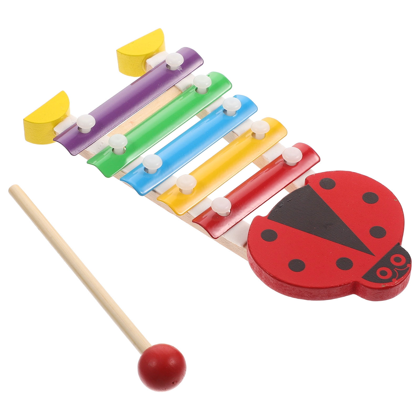 Guichaokj Children's Xylophone Toys Glockenspiels Instrument Musical for Kids Wooden Piano