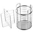 thumbnail image 1 of WRITWAA Home Kitchen Utensil Organizer Silver 1Pcs 6.5x4.3x4.3in, 1 of 6