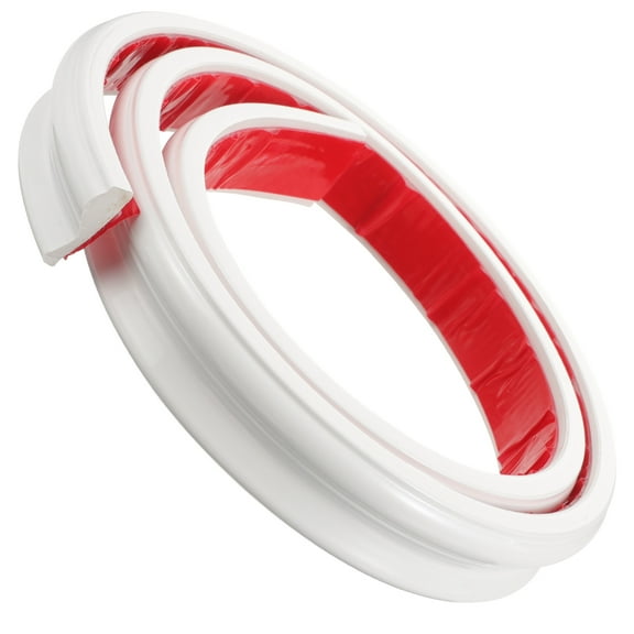 WRITWAA White PVC Self-Adhesive Corner Molding Trim for Wall Ceiling Mirror Decoration