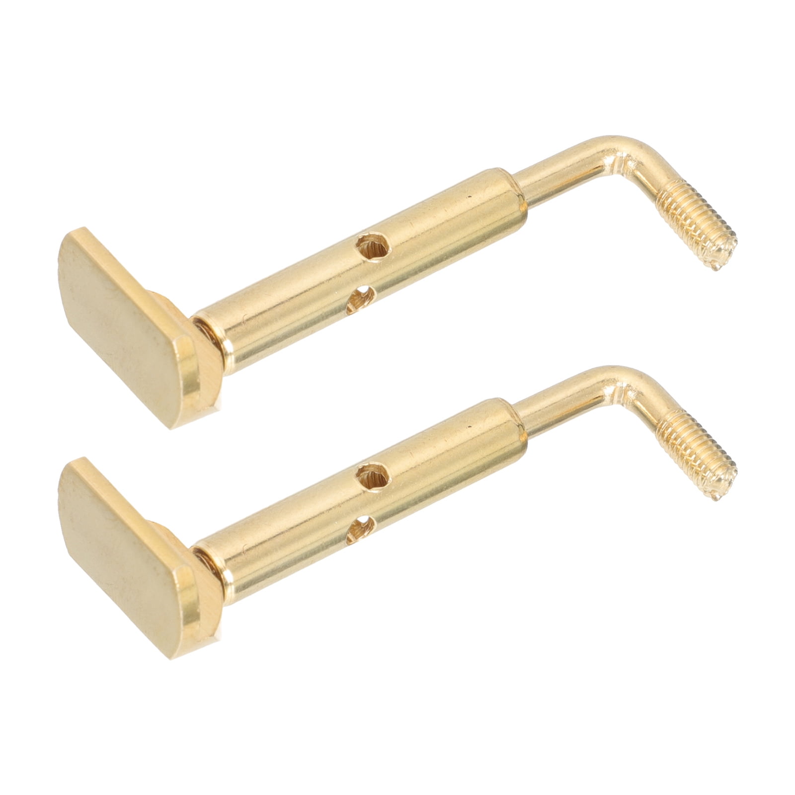 Guichaokj Violin Screw Positive and Negative to Clamp Chin Rest Screws Chinrest for 2 Pcs