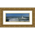 thumbnail image 1 of Guichard, Jean 18x9 Gold Ornate Wood Framed with Double Matting Museum Art Print Titled - La Teignouse Bretagne, 1 of 4