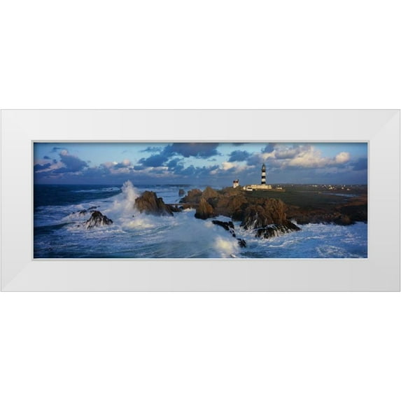 Guichard, Jean 18x9 White Modern Wood Framed Museum Art Print Titled - Le Creac h Bretagne