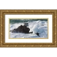 thumbnail image 1 of Guichard, Jean 24x14 Gold Ornate Wood Framed with Double Matting Museum Art Print Titled - Phare de Tavennec, 1 of 4