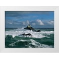 thumbnail image 1 of Guichard, Jean 24x19 White Modern Wood Framed Museum Art Print Titled - Phare de Tevennec mer d’Iroise, 1 of 4
