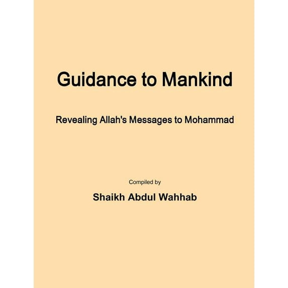 Guidance to Mankind, (Paperback)