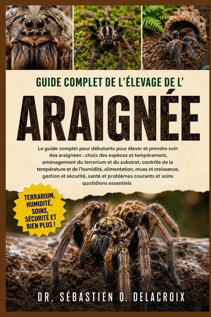 Guide Complet de l'Élevage de L' Araignée: Le guide complet pour débutants pour élever et prendre soin des araignées: ch, (Paperback)