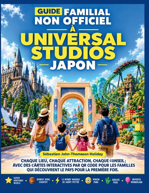 Guide Familial Non Officiel Ã Universal Studios Japon: Chaque rÃ©gion, chaque balade, chaque conseil; avec lieux, cartes,, (Paperback)