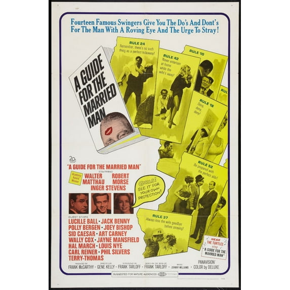 Guide For The Married Man A Poster Metal Sign 8Inx 12In Metal Print 8x12 Square Adults Best Posters