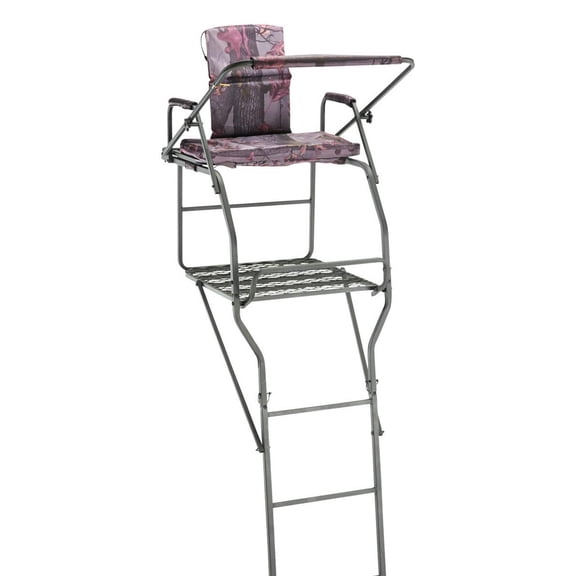 Guide Gear 18' Jumbo Ladder Tree Stand Mossy Oak Country Roots