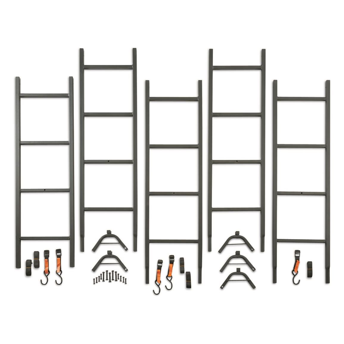 Guide Gear 20' Wide Maxi Tree Stand Ladder Climbing Equipment for