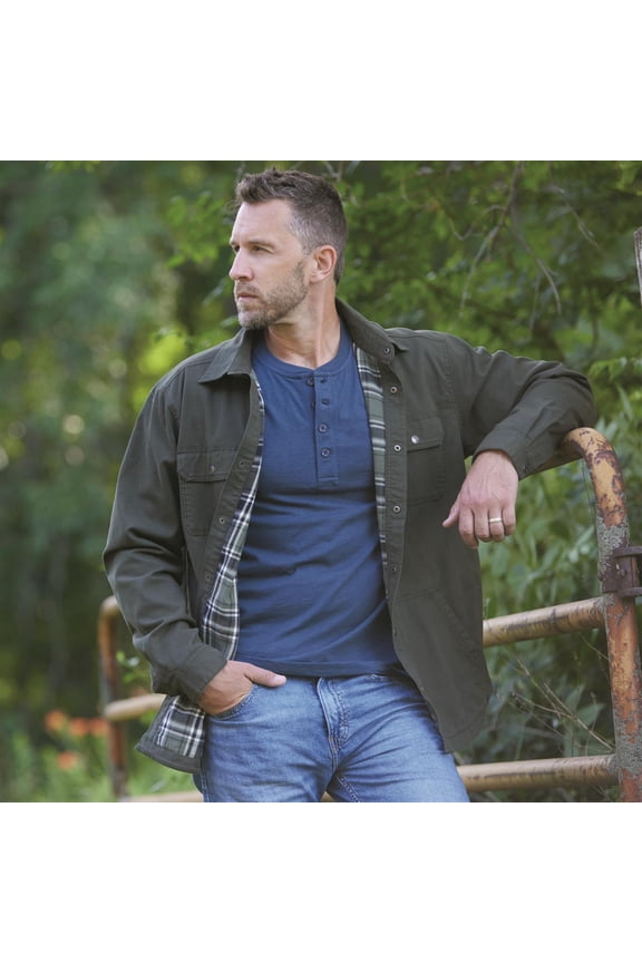 Barn Jacket Dark Olive LARGE