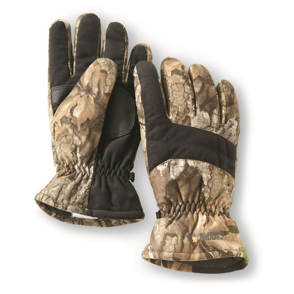 Guide Gear Brushed Tricot Insulated Gloves Realtree APX XL