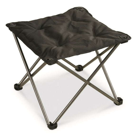 Guide Gear Camp Chair Foot Stool Black