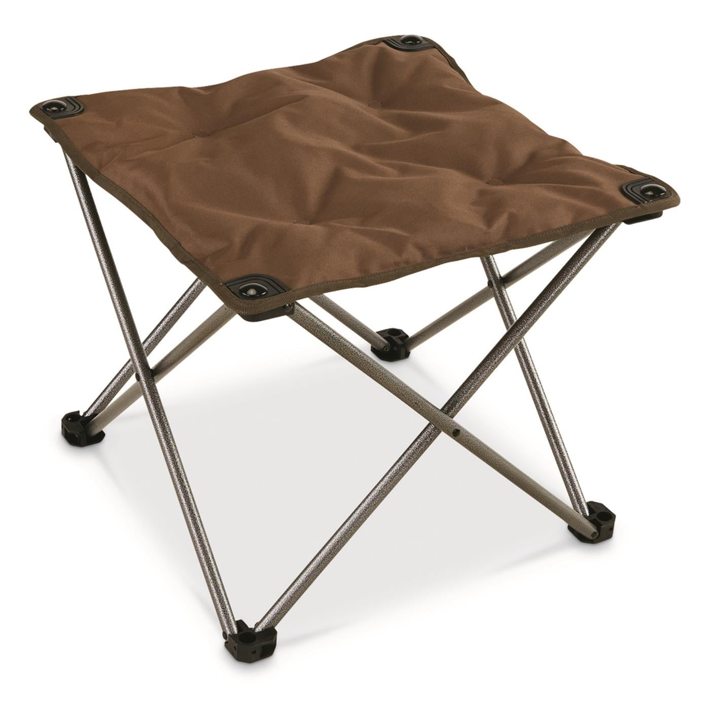 Padded Club Camping Chair Guide Gear Camping Foot Stool Foldable