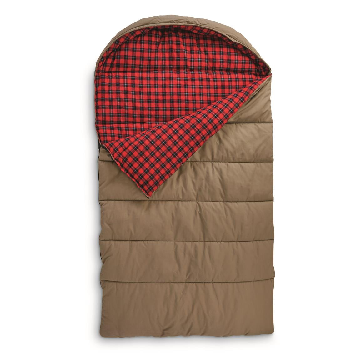 Guide Gear Canvas Hunter Double Sleeping Bag, 0°F