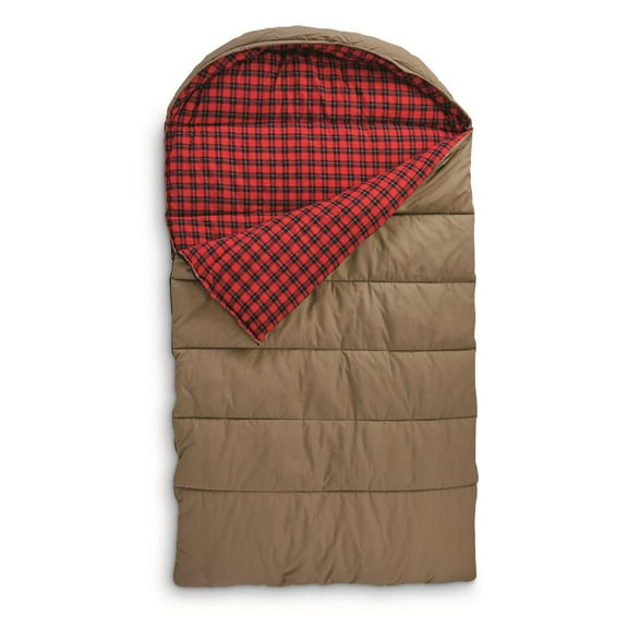 Guide Gear Canvas Hunter Double Sleeping Bag, 0F