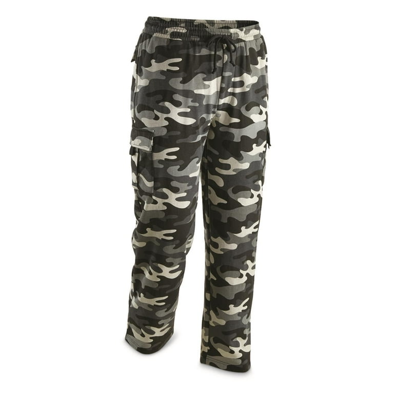 Camo cargo best sale sweatpants