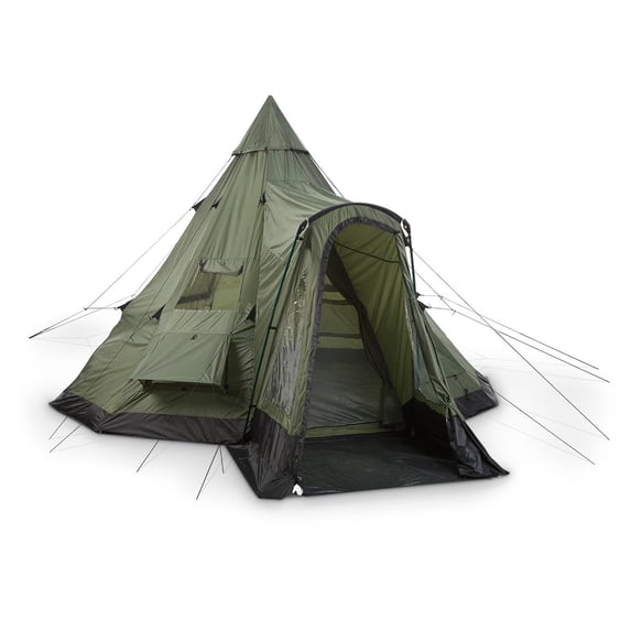 Guide Gear Deluxe Teepee Tent, 14' x 14'