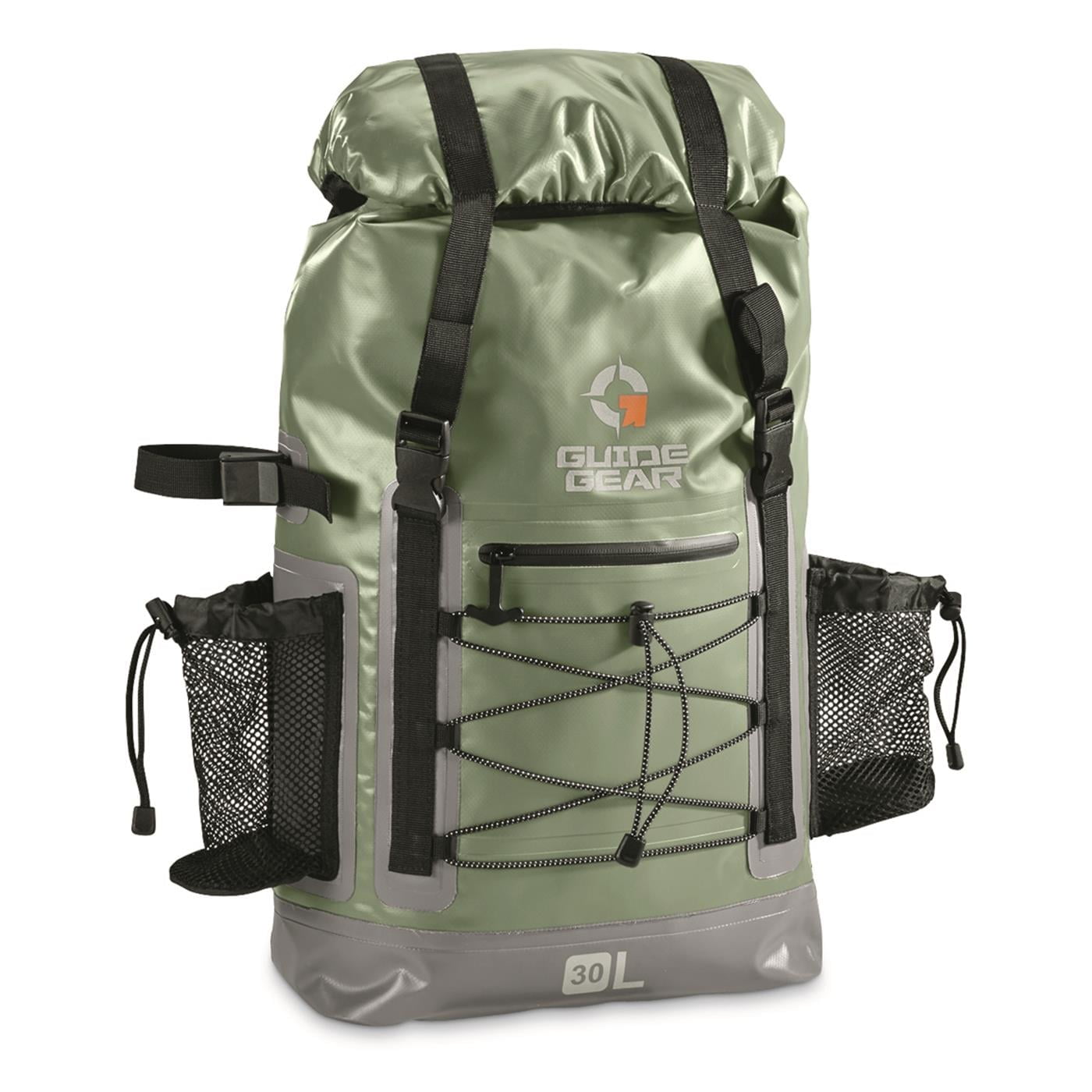 Guide Gear Dry-Bag Backpack, Waterproof, Roll-Top Bag for Hunting