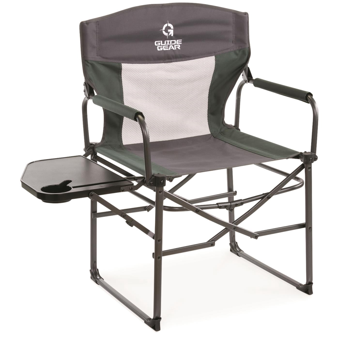 Guide Gear Director's Camping Chair Heavy Duty, 300lb. Capacity, Mesh