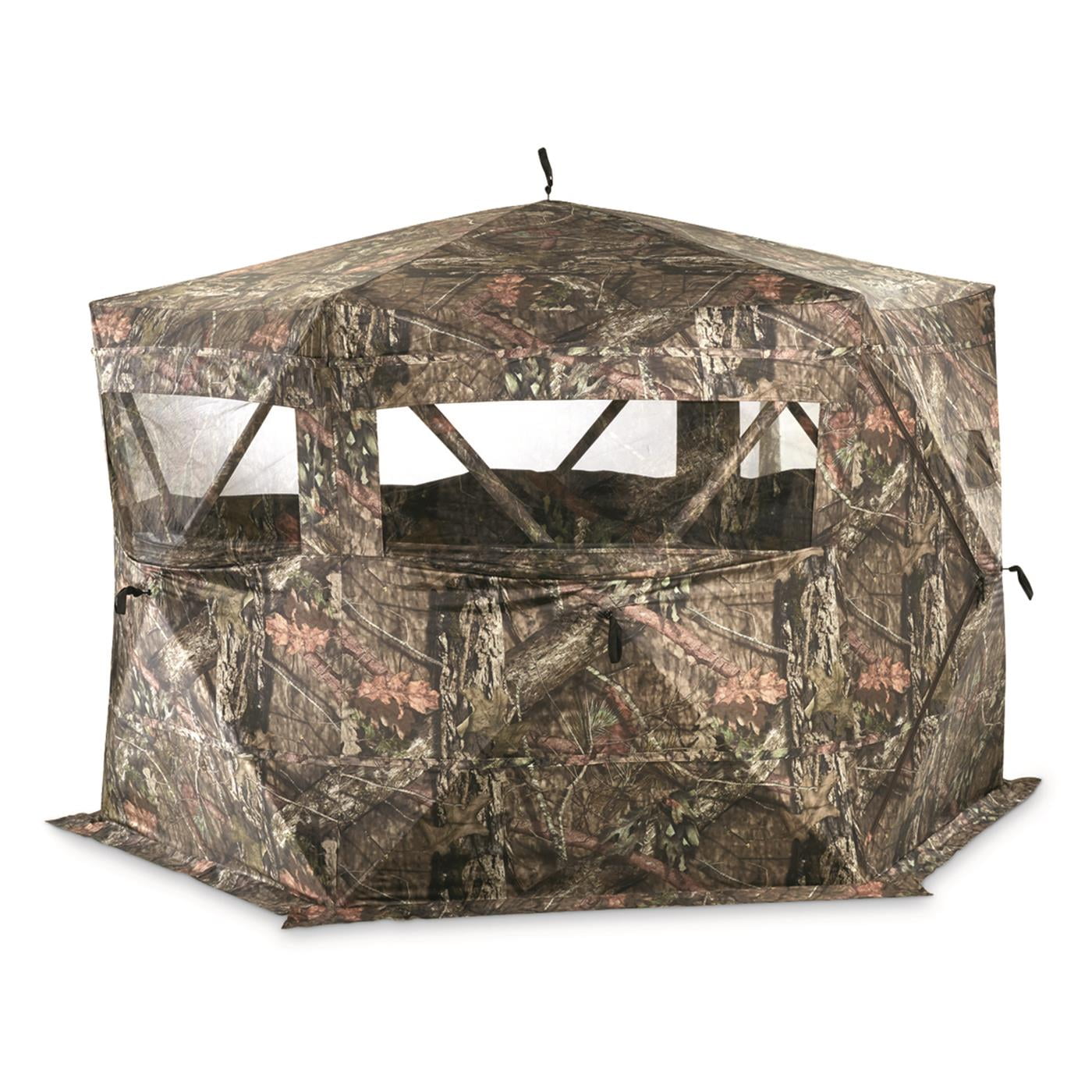 Guide Gear Educator 2.0 Popup Portable Large Ground Blind, 360 View, 3