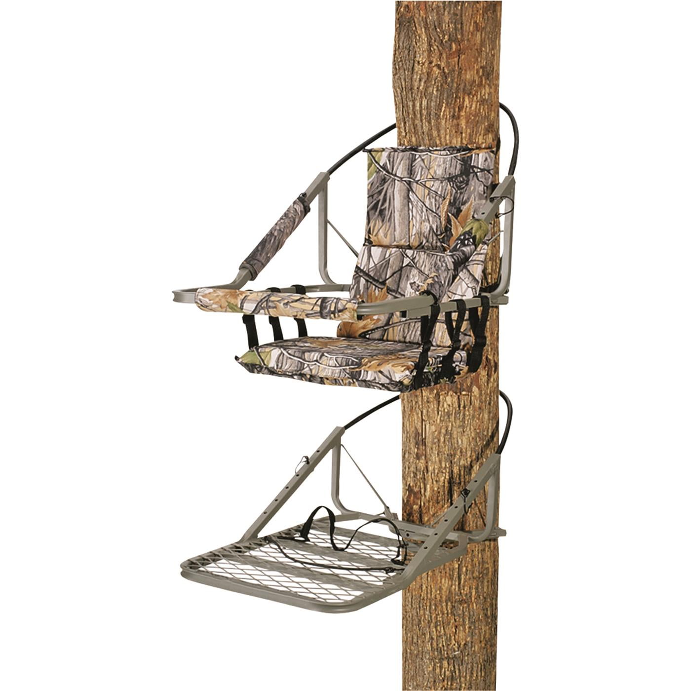 Guide Gear Extreme Deluxe Climbing Tree Stand for Hunting with Seat and