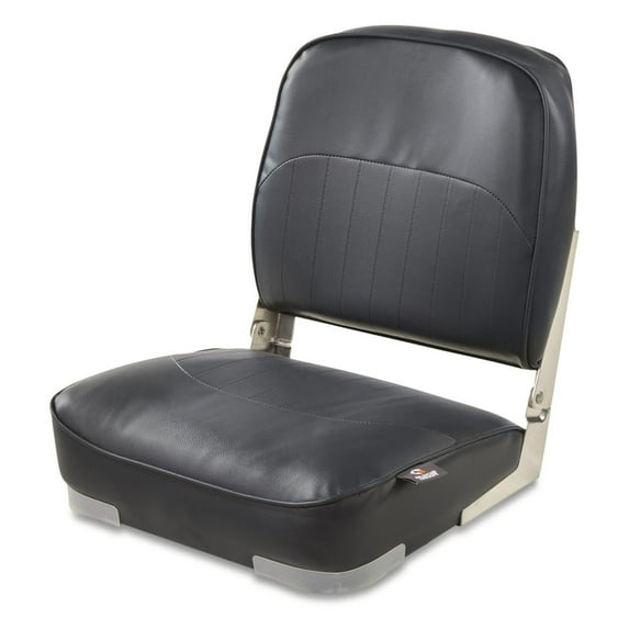 Guide Gear Folding Boat Seat, Marine Chair, Fishing Boat Equipment and Accessories, Low-Back