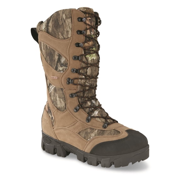 Guide Gear Giant Timber II Men's Waterproof Insulated Hunting Boots, 1,400 Gram Mossy Oak Country Roots 10D (Medium)