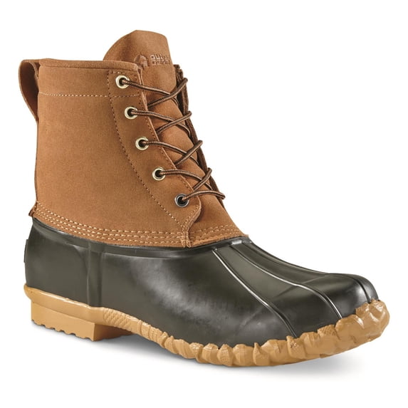 Guide Gear Lace-Up Insulated Duck Boots, 400-gram Tan 9D (Medium)