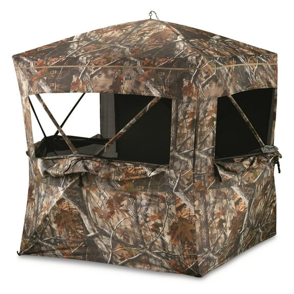Guide Gear Lightweight See-Through Hub Blind JX Camo
