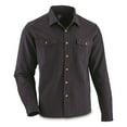 thumbnail image 1 of Guide Gear Long Sleeve Cotton Chamois Shirt, Irregular Navy LARGE, 1 of 6