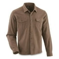thumbnail image 1 of Guide Gear Long Sleeve Cotton Chamois Shirt, Irregular Taupe LARGE, 1 of 2