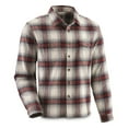 thumbnail image 1 of Guide Gear Long Sleeve Flannel Shirt, Irregular Birch Plaid L Tall, 1 of 5