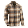 thumbnail image 1 of Guide Gear Long Sleeve Flannel Shirt, Irregular Russet Plaid 2XL Tall, 1 of 2