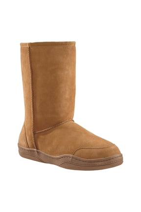 Men's 10" Boot Slippers Chestnut 11D (Medium)