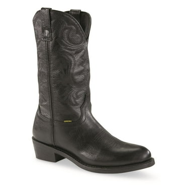 Guide Gear Men's 12" Western 2.0 Waterproof Boots Black 9 2E    (Wide)