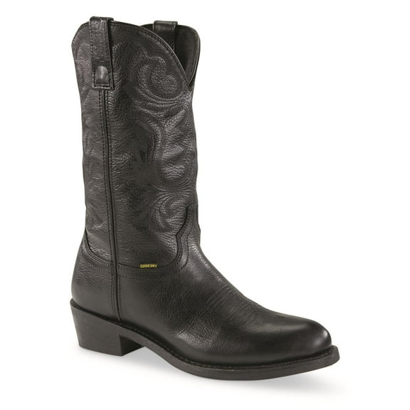 Guide Gear Men's 12" Western 2.0 Waterproof Boots Black 9 2E    (Wide)