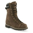 thumbnail image 1 of Guide Gear Men's 2.0 Lace to Toe 10" Waterproof Insulated Hunting Boots, 1,000 Gram Brown 13 2E   (Wide), 1 of 8