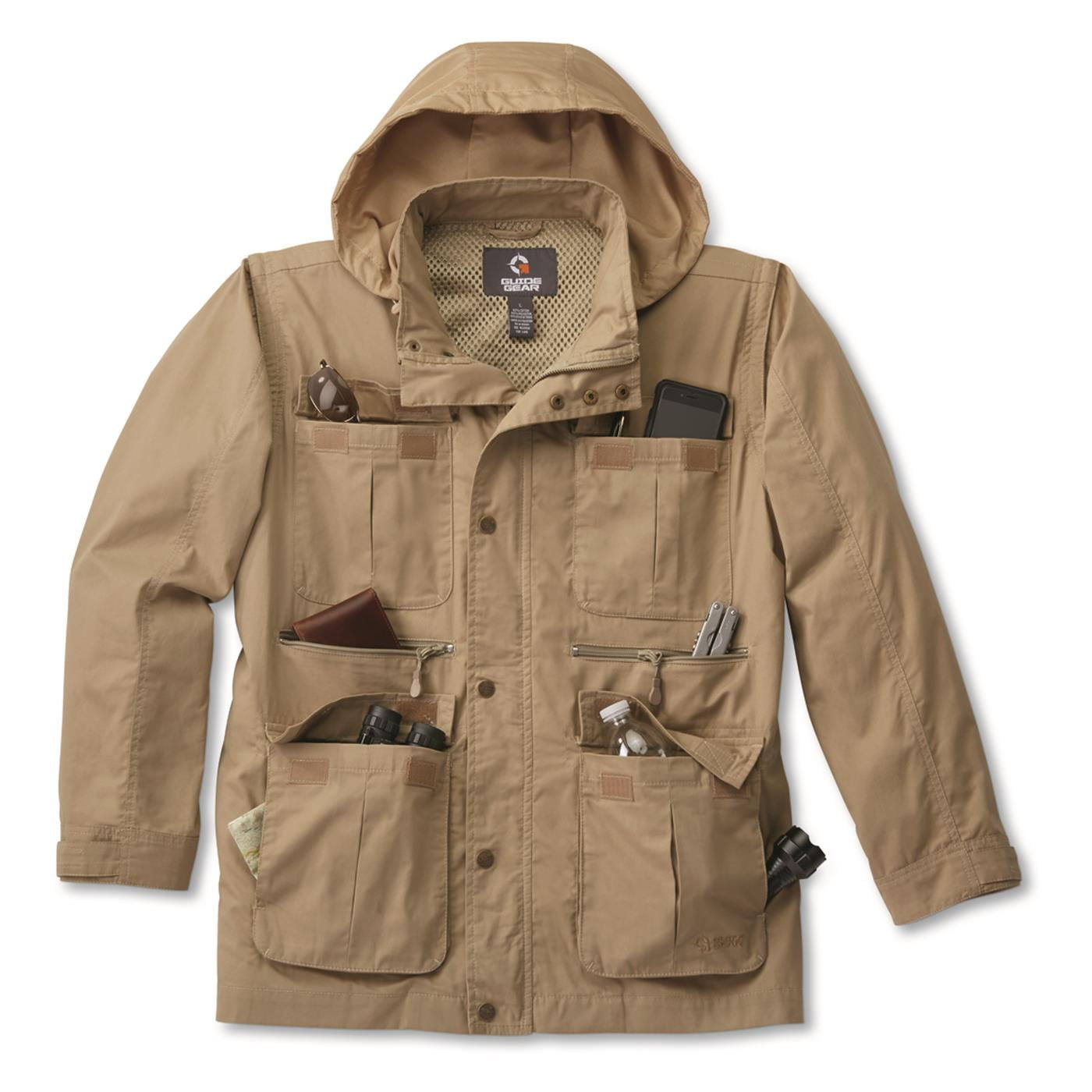 ジャケット・アウター argue MY CUSTOM MODS COAT(VEST SET)KHAKI Customer reviews for Guide Gear Men's 2-in-1 Field Jacket Vest