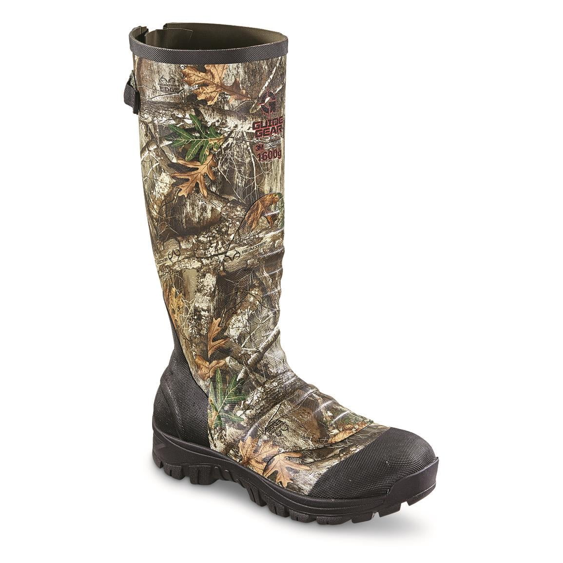 Insulated Rubber 1600g Insulated Hunting Boots Rubber Boots For