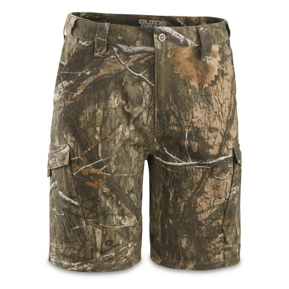 Guide Gear Men's Camo Cargo Work Shorts Mossy Oak DNA 44