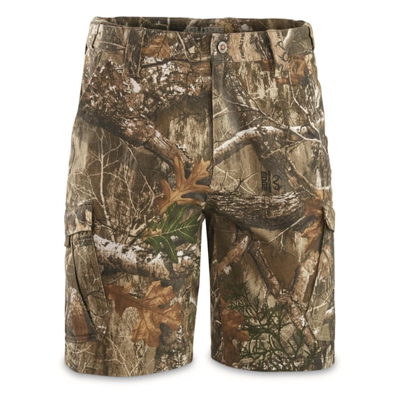 Guide Gear Camo Cargo Work Shorts Realtree Edge 36