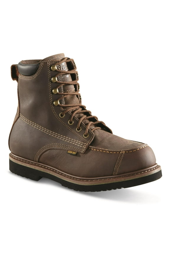 Men's Field Series Uplander Waterproof Hunting Boots Brown 8.5D (Medium)