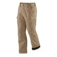 thumbnail image 1 of Guide Gear Men's Fleece-lined Flex Canvas Cargo Work Pants Khaki W44 L30, 1 of 1