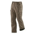 thumbnail image 1 of Guide Gear Men's Fleece-lined Flex Canvas Cargo Work Pants Moss Stone W32 L30, 1 of 2