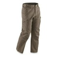 thumbnail image 1 of Guide Gear Men's Flex Canvas Cargo Work Pants Moss Stone W42 L32, 1 of 10