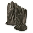 thumbnail image 1 of Guide Gear Men's Leather Gloves Black LARGE, 1 of 2