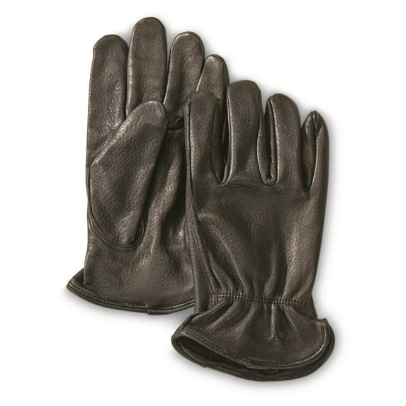 Guide Gear Men's Leather Gloves Black XL