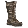 thumbnail image 1 of Guide Gear Men’s Leather Waterproof Side-zip Snake Boots Mossy Oak Country DNA 14D     (Medium), 1 of 8