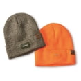 thumbnail image 1 of Guide Gear Men's Lighted Beanie Hats, 2 Pack Blaze/Green Camo One Size Fits Most, 1 of 3